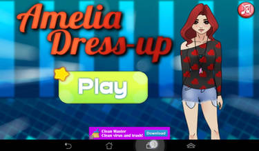 Amelia Dress-Up Android game