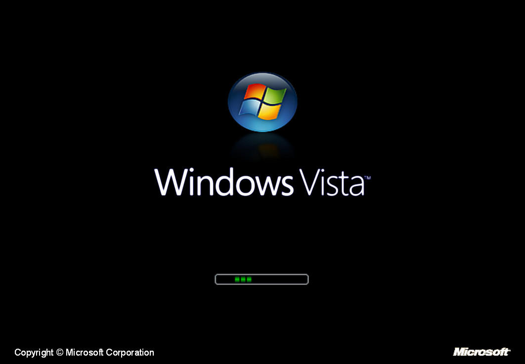 Windows Vista Boot Screen