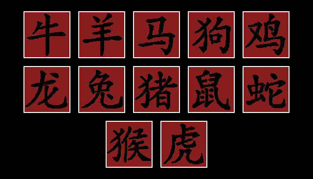 Chinese astrological sign 03