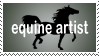 Equine Artist Stamp