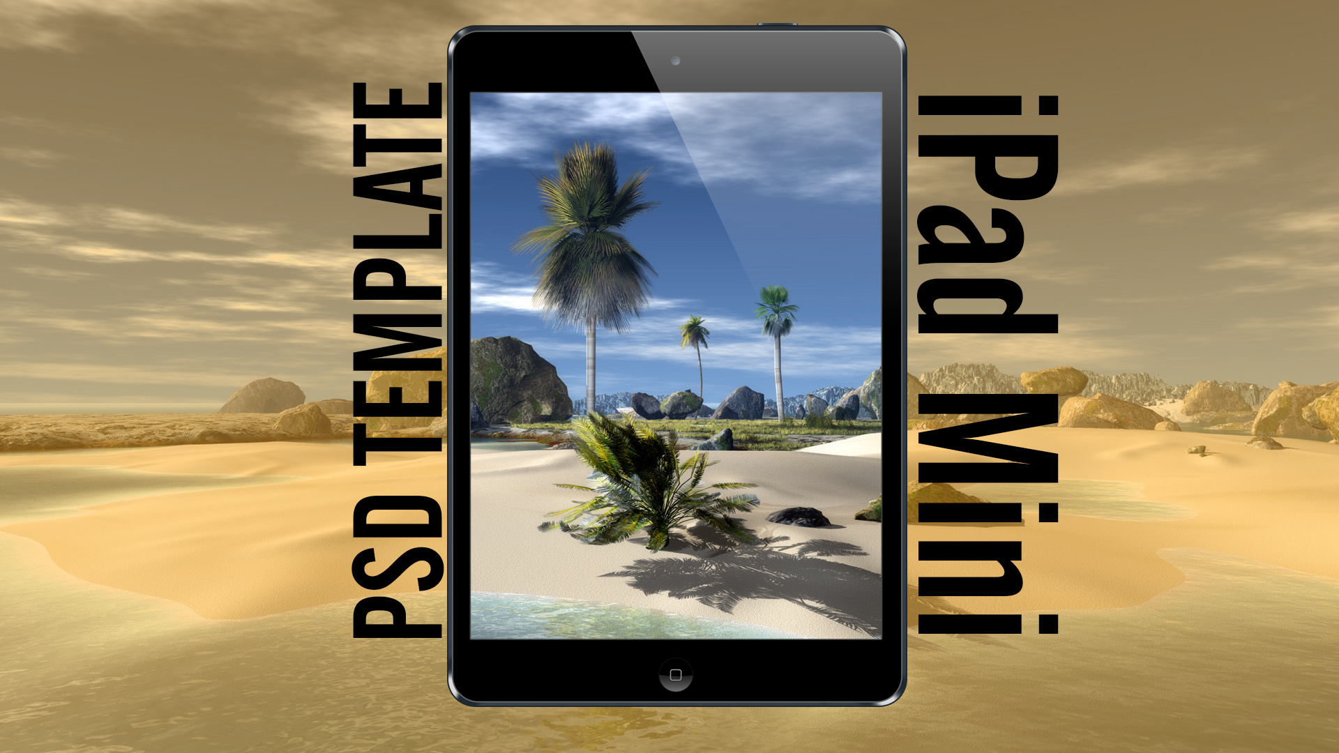 iPad mini PSD template by wahashmi on DeviantArt