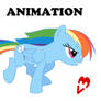 Rainbow Dash Animation