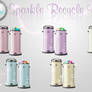 Sparkle Recycle Bins