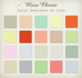 Miss Cherie Color Swatches