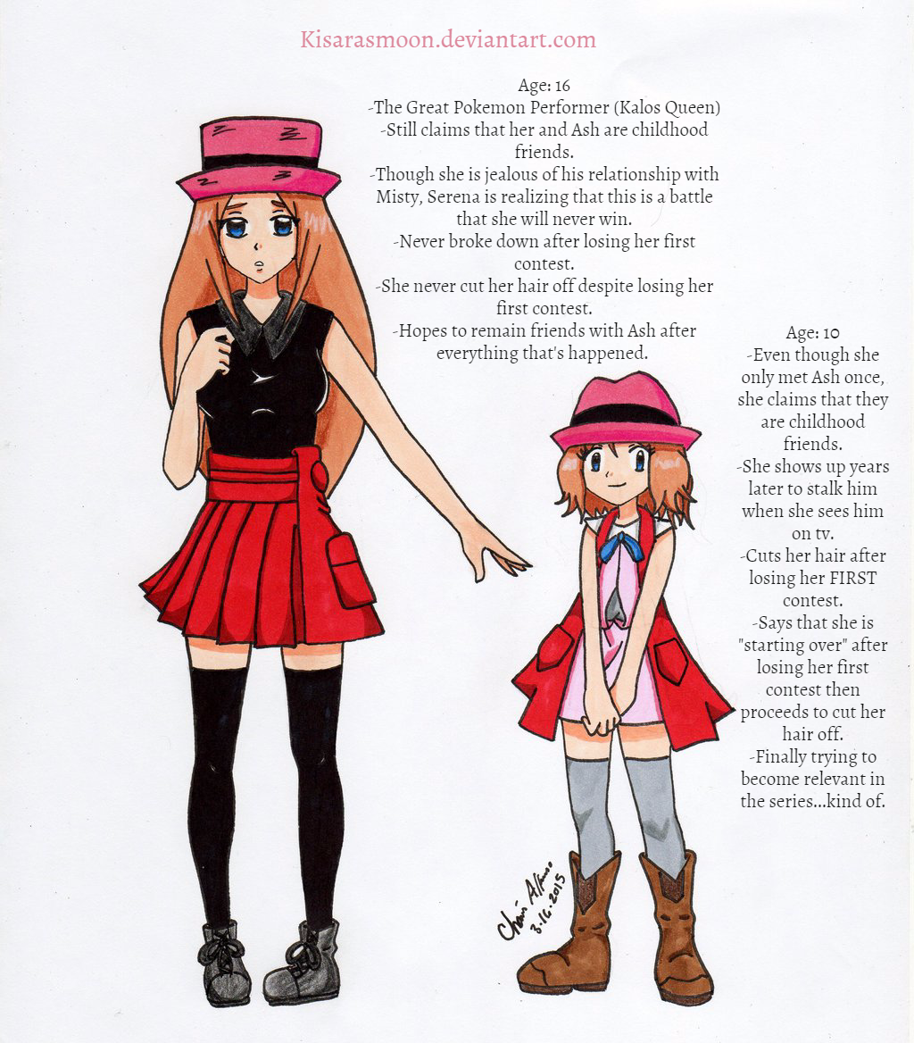 Doujinshi vs Anime: Serena by Kisarasmoon on DeviantArt Doujinshi vs Anime: Serena by Kisarasmoon on DeviantArt