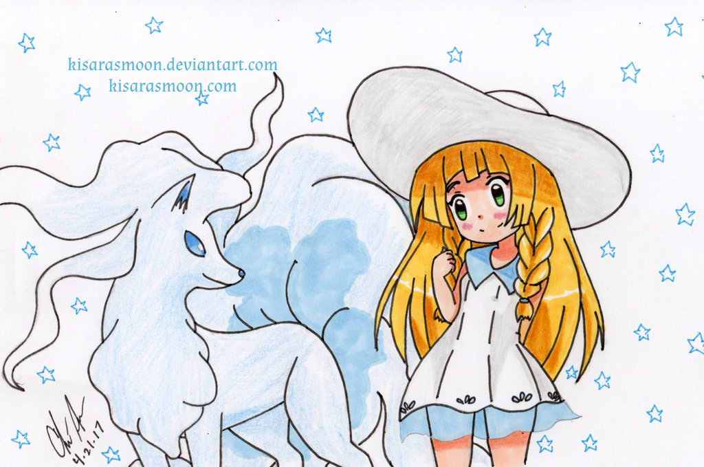 Lillie and Ninetales