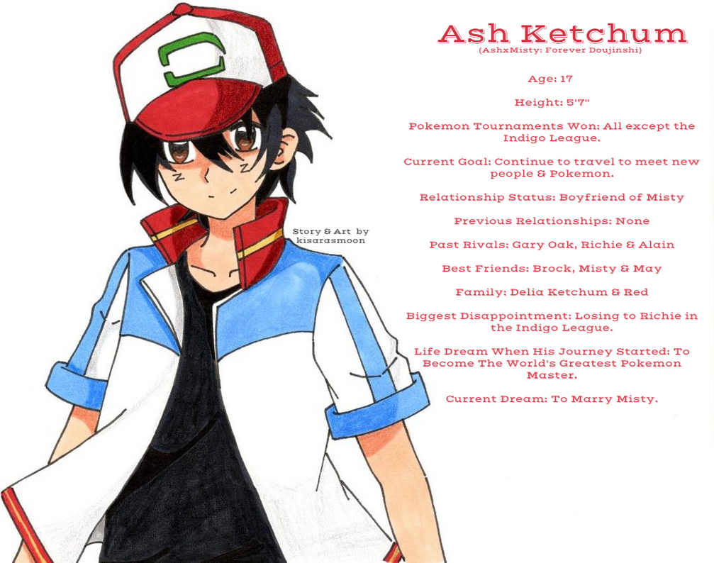 Ash Ketchum is freaking JACKED AshKetchum Tumblr Stories.