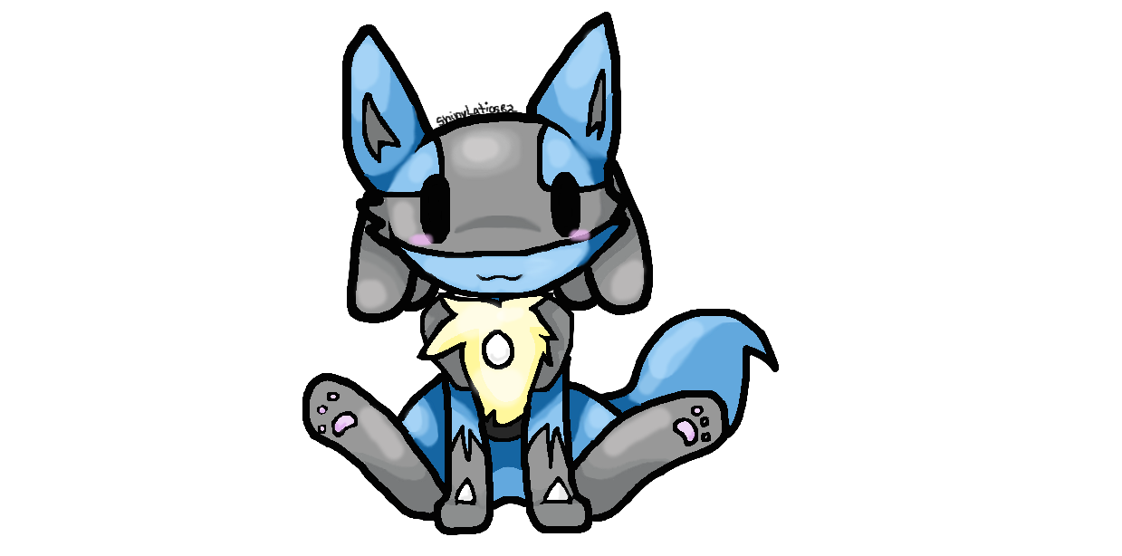 Chibi Lucario! by ShinyLatias82 on DeviantArt