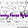 TEXT funny faces brushes