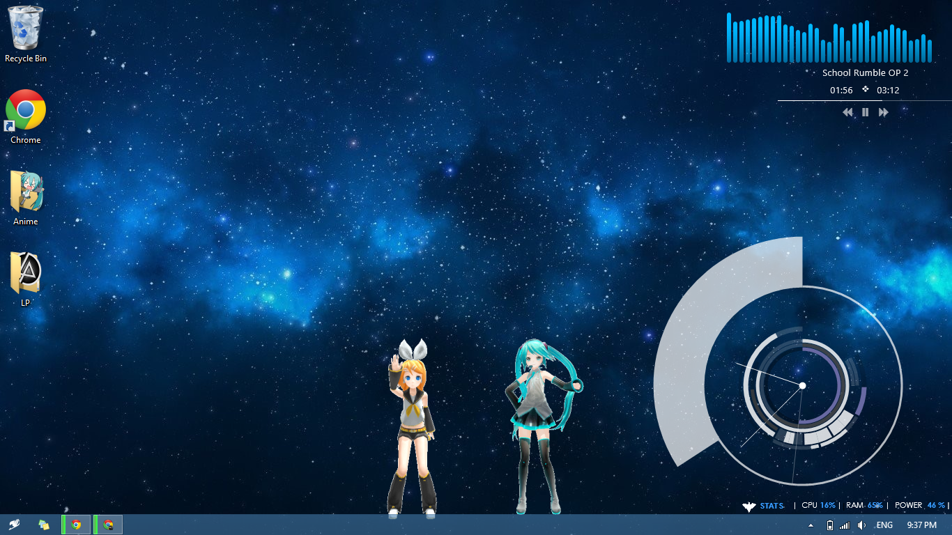 Dancing Vocaloid 1.0 [Rainmeter]