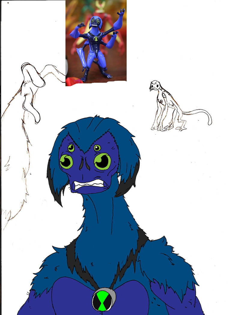 Ben10 Alien Force Spidermonkey by alorix on DeviantArt