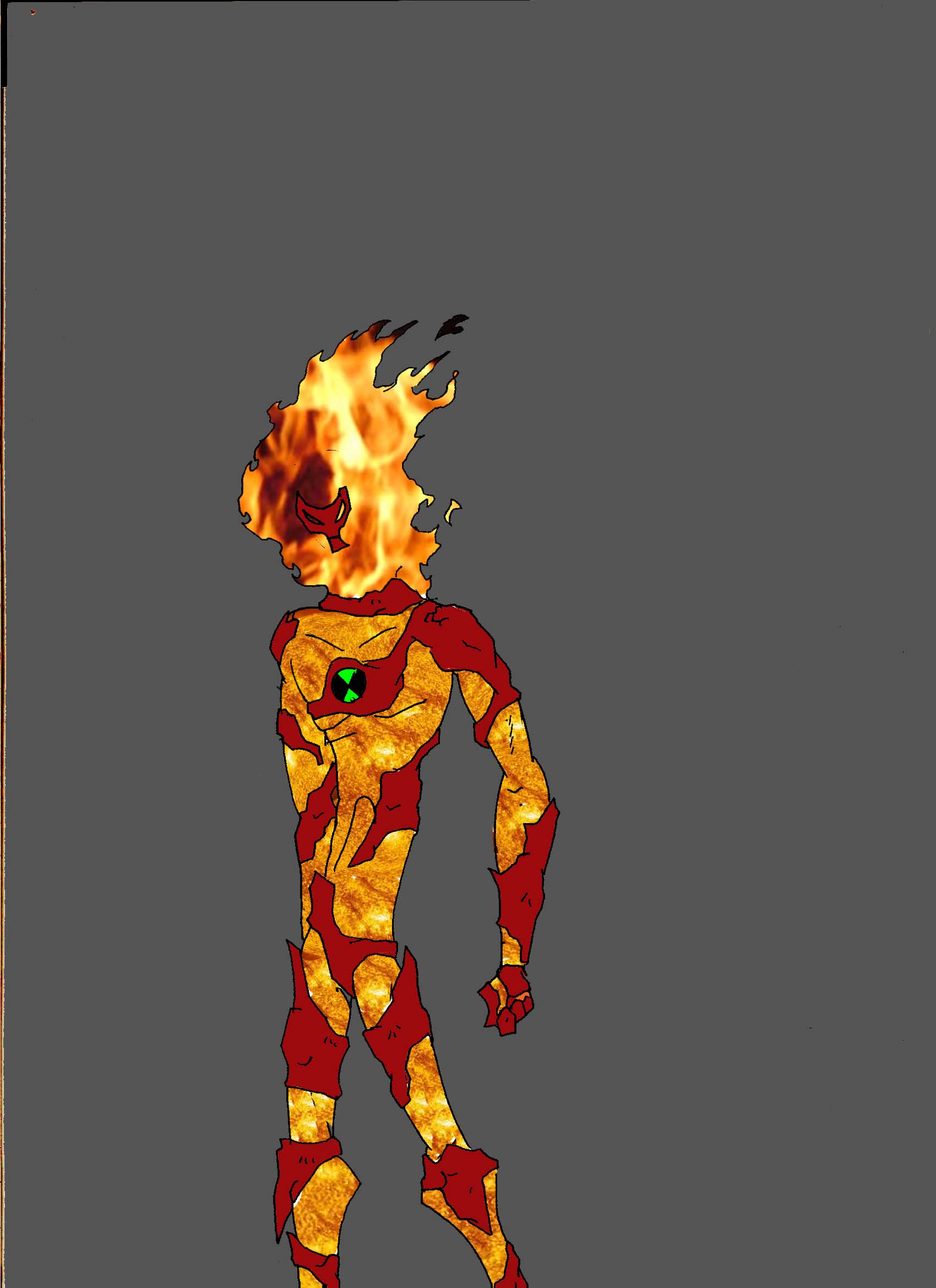 Ben 10 Alien Force Heatblat by alorix on DeviantArt
