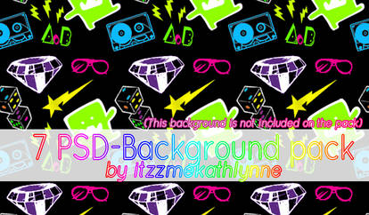 7 PSD Background pack