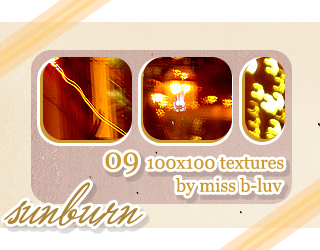 Sunburn - Icon textures