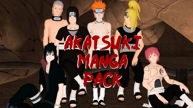 Akatsuki Manga MMD Pack DL