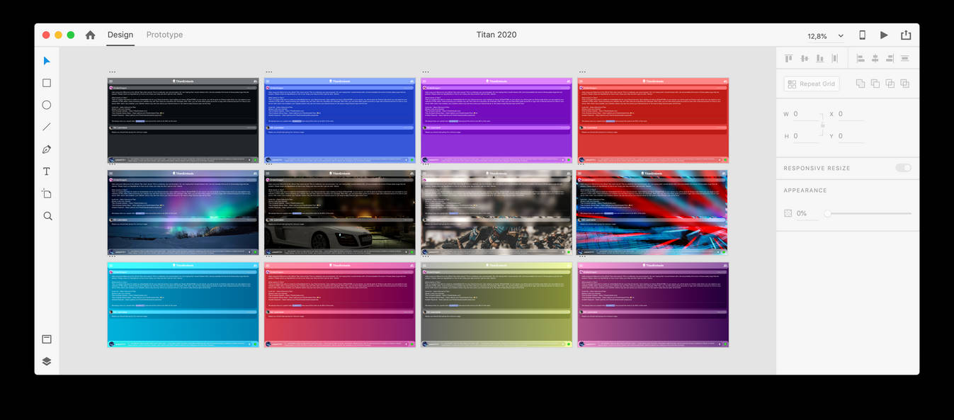 Titan Embeds - Chat Themes (Overview) by GalacticJelle on DeviantArt
