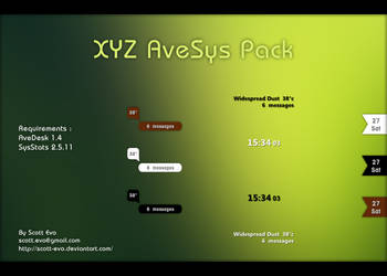 XYZ AveSys Pack by Scott-Evo, visual art