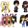 Mini chibis set 1