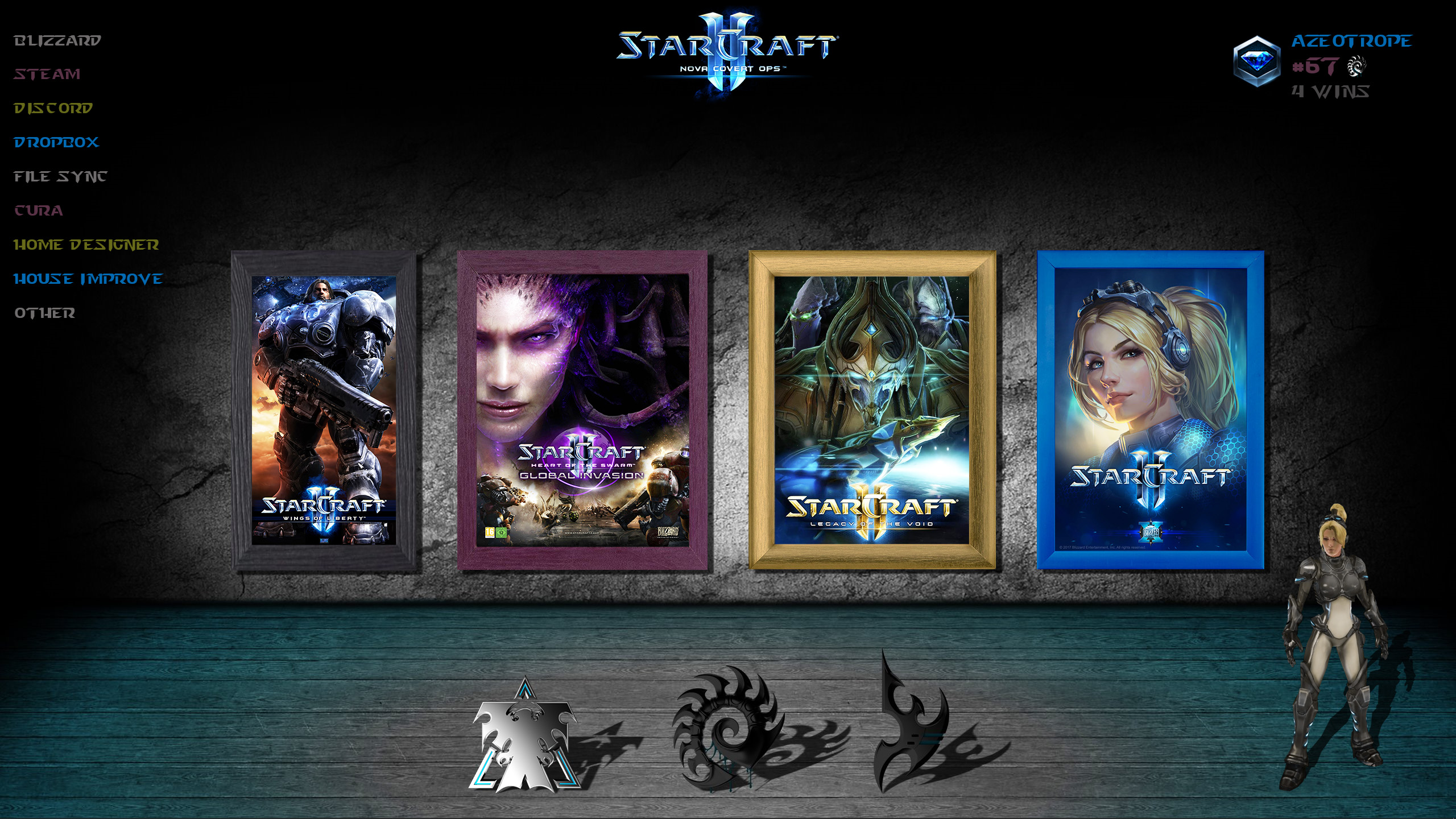 StarCraft 2 Animated Wallpaper (Rainmeter) by Azeotrope777 on DeviantArt StarCraft 2 Animated Wallpaper (Rainmeter) by Azeotrope777 on DeviantArt