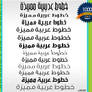 Arabic Fonts Pack1