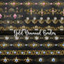 Gold Diamond Borders PNG Clipart
