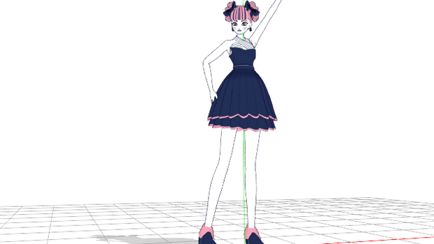 MMD Mahou Shoujo Transformation Motion Data (DL)