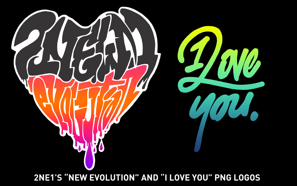 2ne1 S New Evolution And I Love You Png Logos By Capsvini On Deviantart