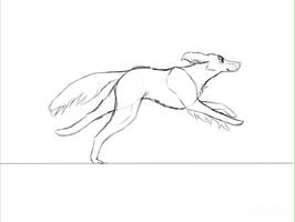 Cally Run cycle || Animation || Black-Sail
