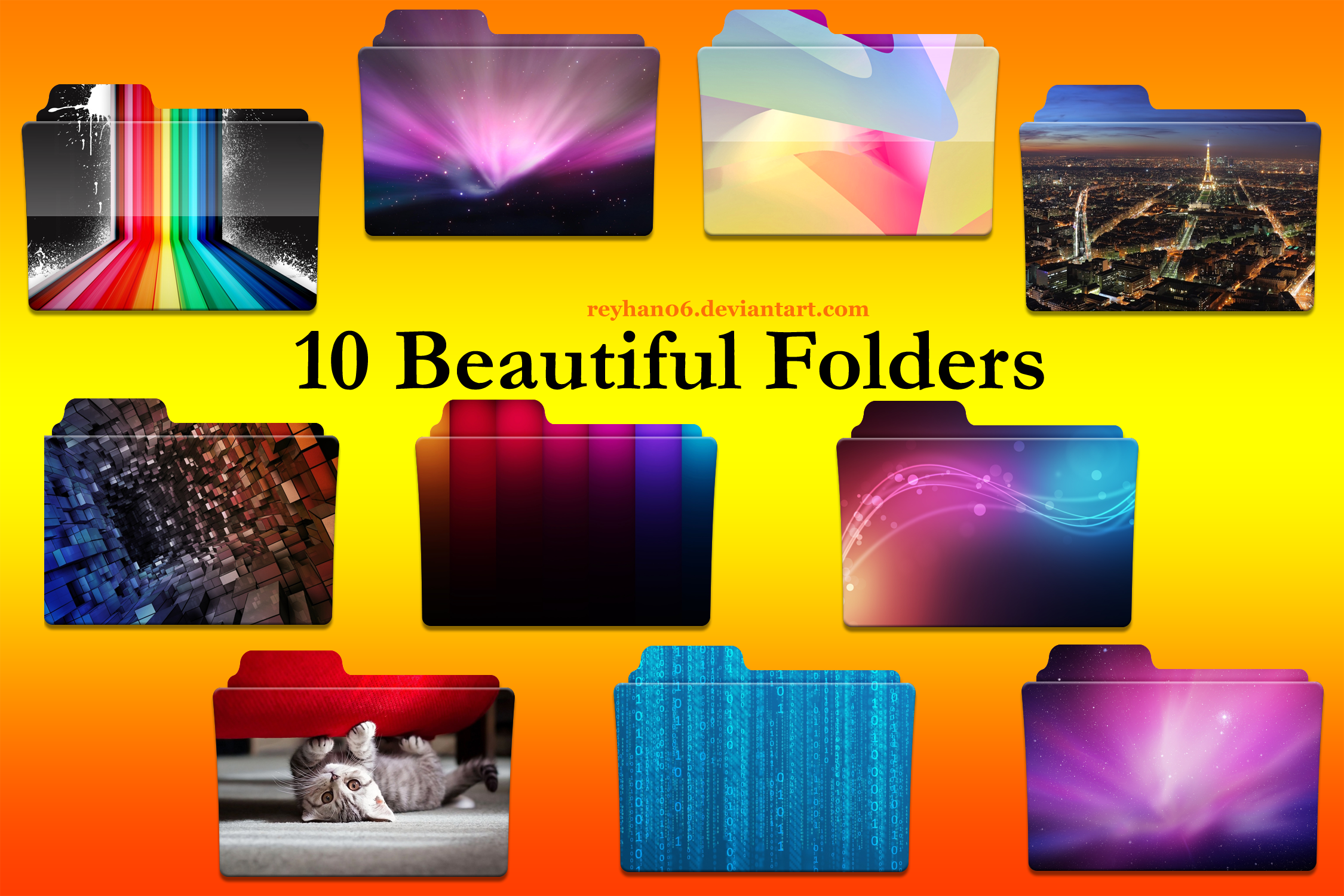 Awsome File Folder 10 Beautiful Folders by Reyhan06 on DeviantArt