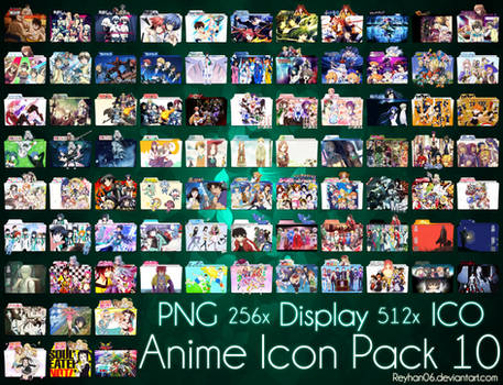 Anime Icon Pack 10