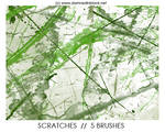 PHOTOSHOP BRUSHES : scratches