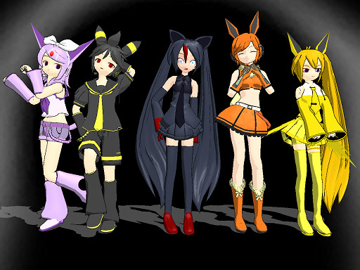 mmd pose pack 1