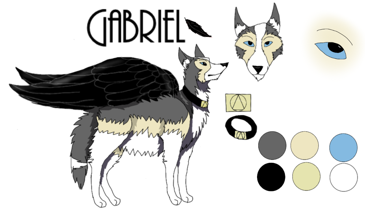 Gabriel Ref Sheet by Lyskae on DeviantArt