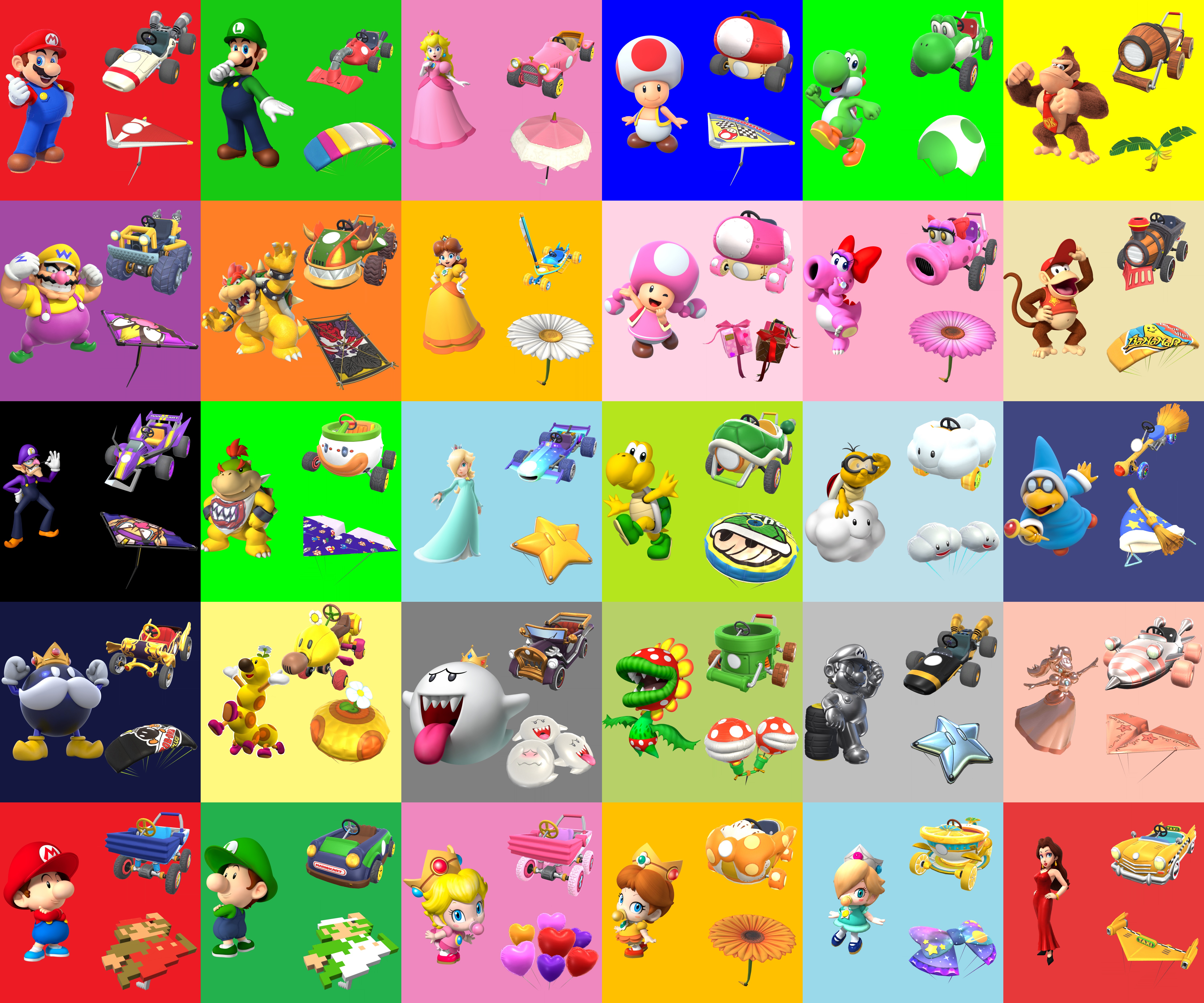 Mario Kart Tour Pefect Fits by TheBrickBasher on DeviantArt