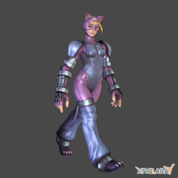 Cammy Kitty Cat Battle Suit DLC for XNALara