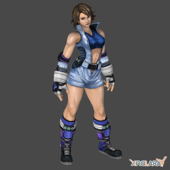 Asuka Kazama 1p outfit for XNALara