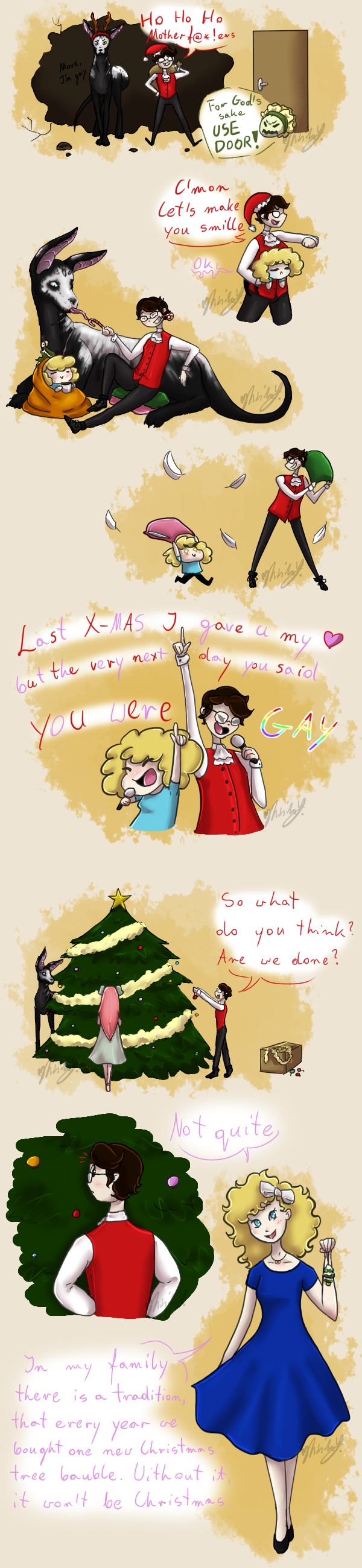 CHRISTMAS SPECIAL 2/3 by DotThePixieKing on DeviantArt