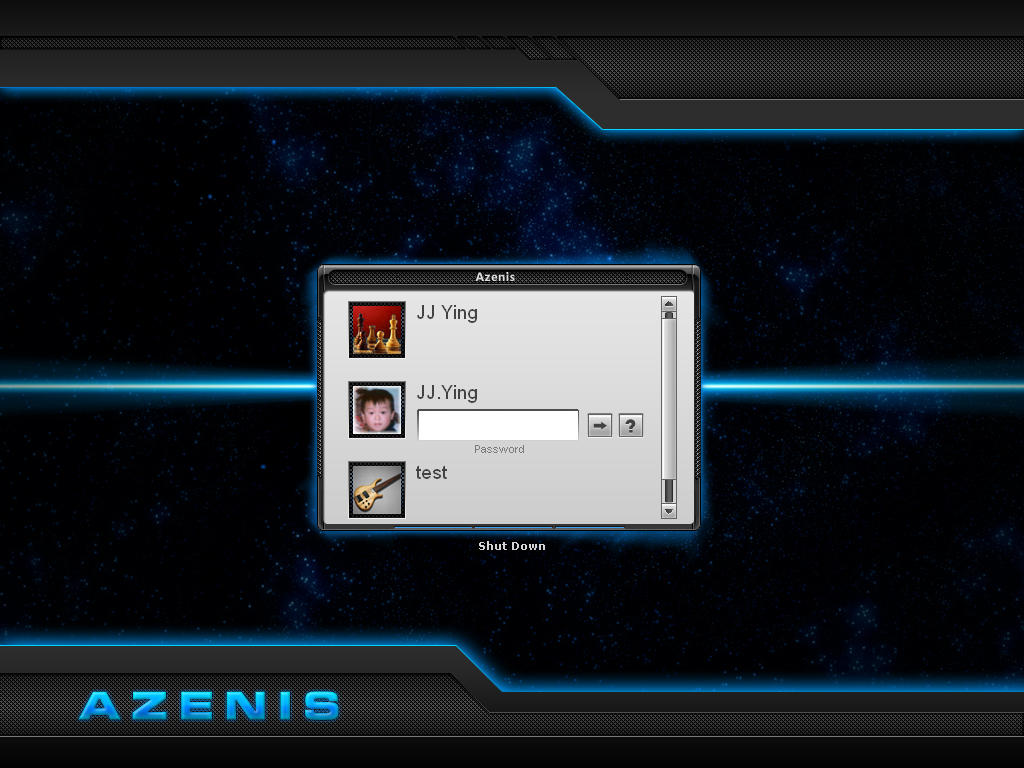 Azenis Login by JJ-Ying on DeviantArt