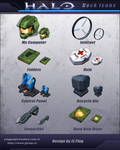 HALO Dock Icons by JJ-Ying