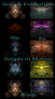 Script evolution two related scripts to tweak