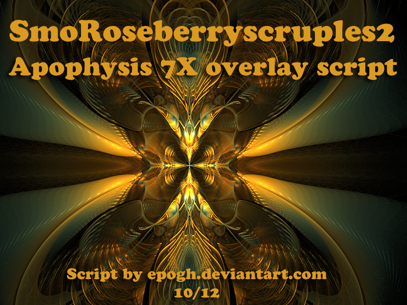 SmoRoseberryscruples apo script