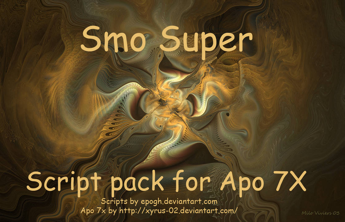 Smo super script pack by Epogh on DeviantArt
