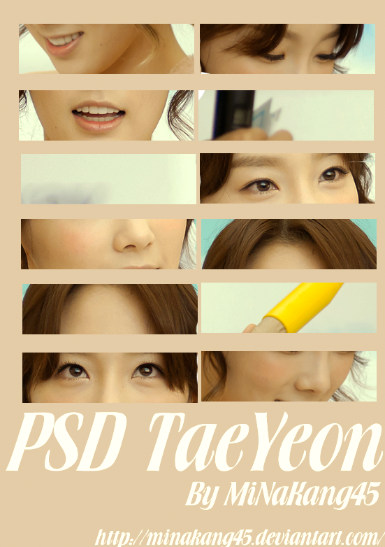 PSD TaeYeon by MiNaKang45 on DeviantArt