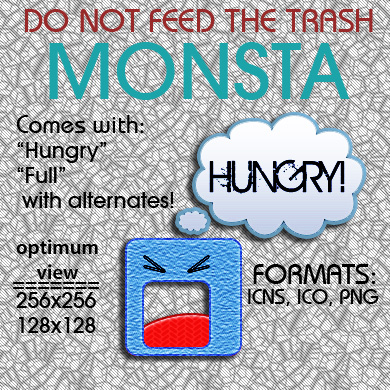 Tuh TrashMonsta Icons