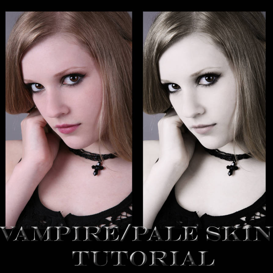 Vampire Pale Skin Tutorial By Harlequinbeautie On Deviantart