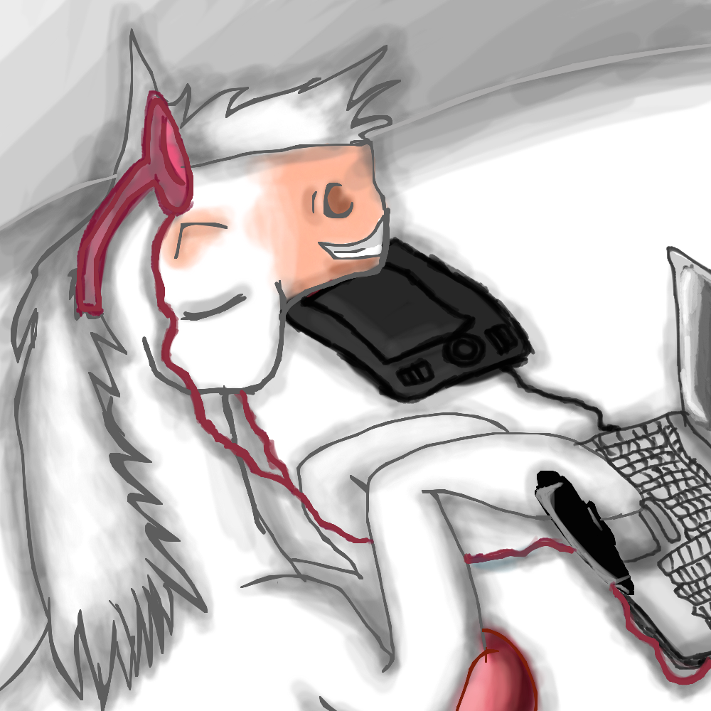 computer horse