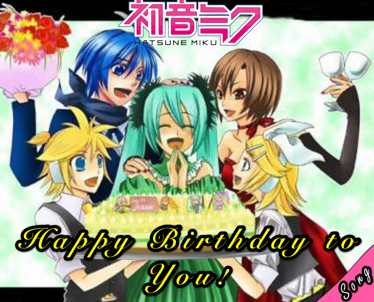 Hatsune Miku: Happy Birthday to You (SONGS) by smochdar on DeviantArt