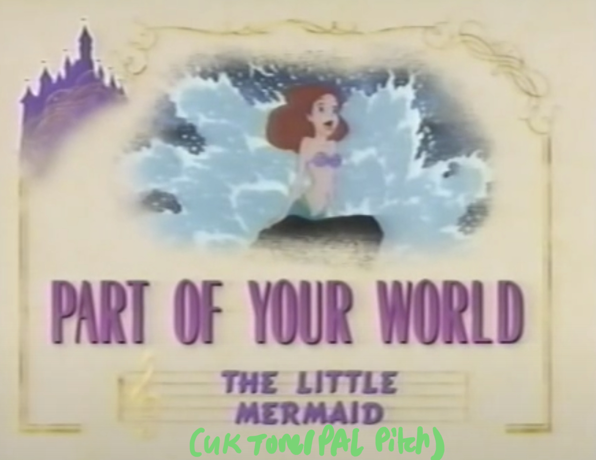 The Little Mermaid Part Of Your World Pal Pitch By Smochdar On Deviantart