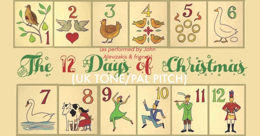 John Alevizakis - The 12 Days of Christmas (PAL) by smochdar on DeviantArt