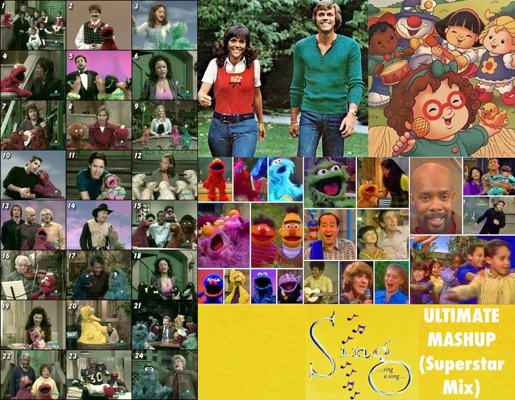 Sesame Street Sing! (Superstar Mashup) by smochdar on DeviantArt